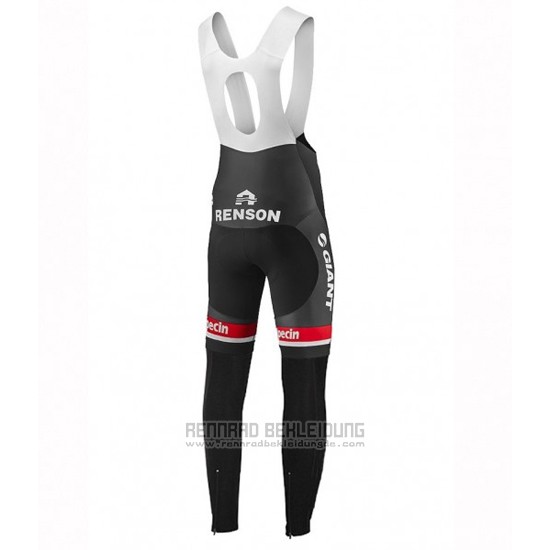 2016 Fahrradbekleidung Giant Alpecin Shwarz und Wei Trikot Langarm und Tragerhose - zum Schließen ins Bild klicken